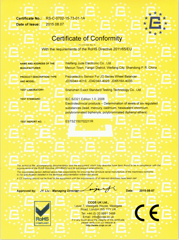 Piezo Sensor for Wheel Balancing Machine Buy wheel balancing machine